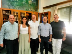 Επίσκεψη στα Τρίκαλα του Γερμανού Υφυπουργού Δικαιοσύνης 